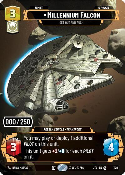Millennium Falcon - Get Out And Push (Serialized) - 1120 - Special - Jump to Lightspeed