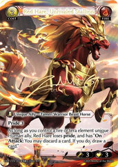 Red Hare, Unrivaled Stallion - 015 - Collector Super Rare - Abyssal Heaven Event Pack