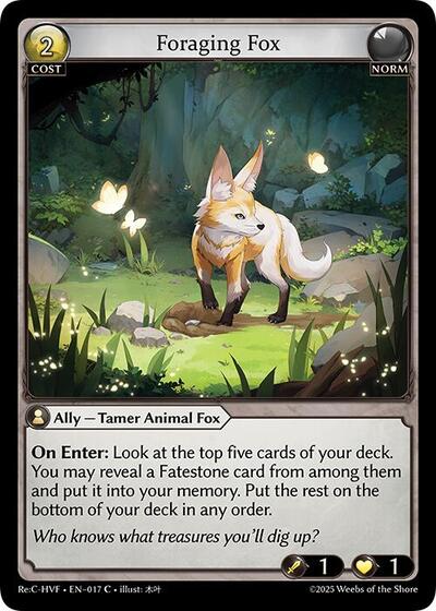 Foraging Fox - 017 - Common - Guo Jia Re: Collection, Heaven’s Favored