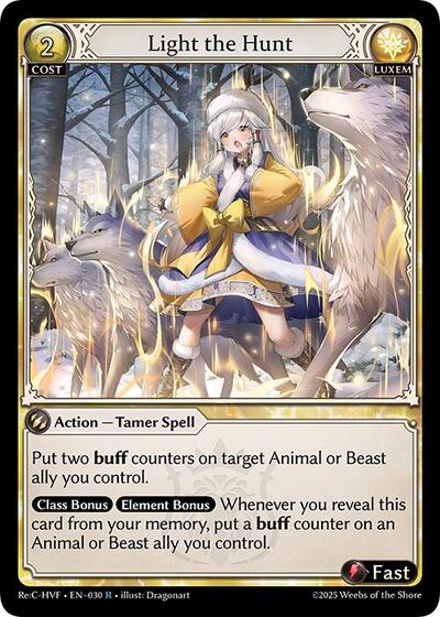 Light the Hunt - 030 - Rare - Guo Jia Re: Collection, Heaven’s Favored
