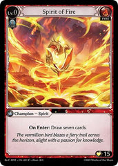 Spirit of Fire - 001 - Common - Guo Jia Re: Collection, Heaven’s Favored