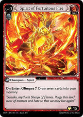 Spirit of Fortuitous Fire - 001 - Super Rare - Abyssal Heaven
