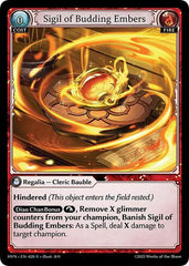 Sigil of Budding Embers - 020 - Rare - Abyssal Heaven