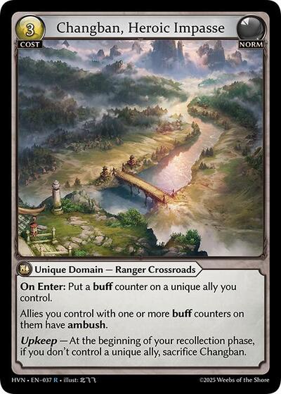 Changban, Heroic Impasse - 037 - Rare - Abyssal Heaven