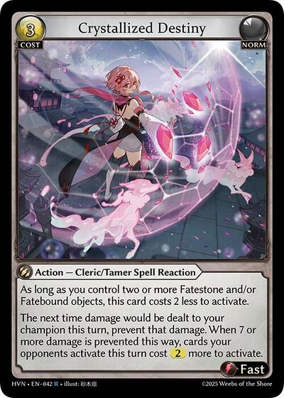 Crystallized Destiny - 042 - Rare - Abyssal Heaven