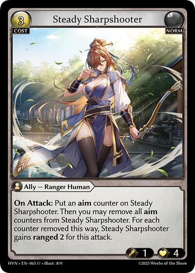Steady Sharpshooter - 065 - Uncommon - Abyssal Heaven