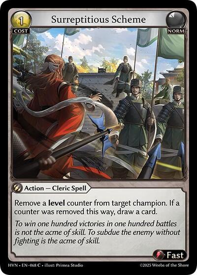 Surreptitious Scheme - 068 - Common - Abyssal Heaven
