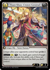 Yuan Shao, Crown General - 071 - Super Rare - Abyssal Heaven