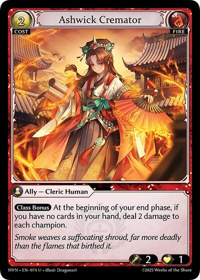 Ashwick Cremator - 074 - Uncommon - Abyssal Heaven