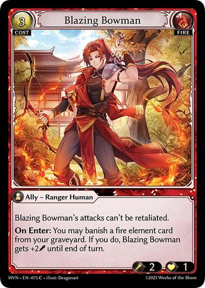 Blazing Bowman - 075 - Common - Abyssal Heaven