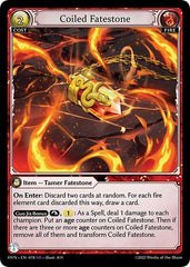 Coiled Fatestone // Serpentine Judicator - 078 - Super Rare - Abyssal Heaven