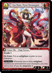 Lu Xun, Pyre Strategist - 093 - Super Rare - Abyssal Heaven