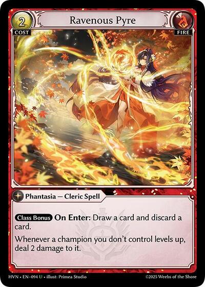 Ravenous Pyre - 094 - Uncommon - Abyssal Heaven