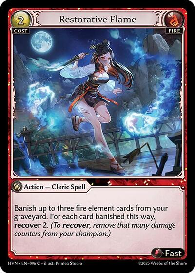 Restorative Flame - 096 - Common - Abyssal Heaven