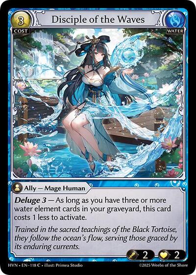 Disciple of the Waves - 118 - Common - Abyssal Heaven