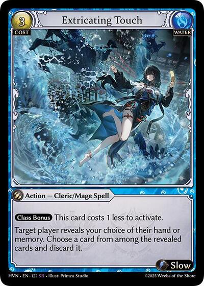 Extricating Touch - 122 - Super Rare - Abyssal Heaven