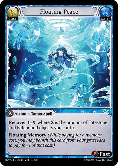 Floating Peace - 123 - Uncommon - Abyssal Heaven