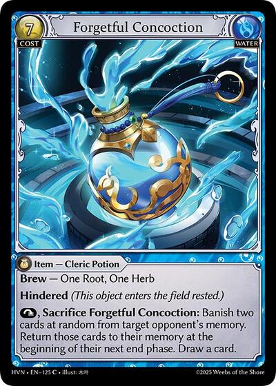 Forgetful Concoction - 125 - Common - Abyssal Heaven