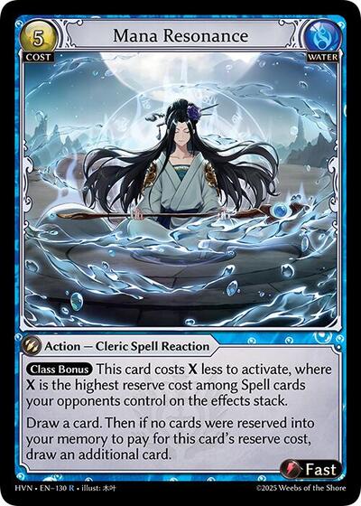 Mana Resonance - 130 - Rare - Abyssal Heaven