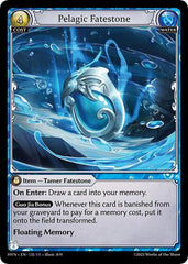 Pelagic Fatestone // Slick Torrentrider - 135 - Super Rare - Abyssal Heaven