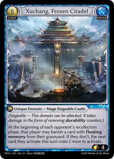 Xuchang, Frozen Citadel - 146 - Super Rare - Abyssal Heaven