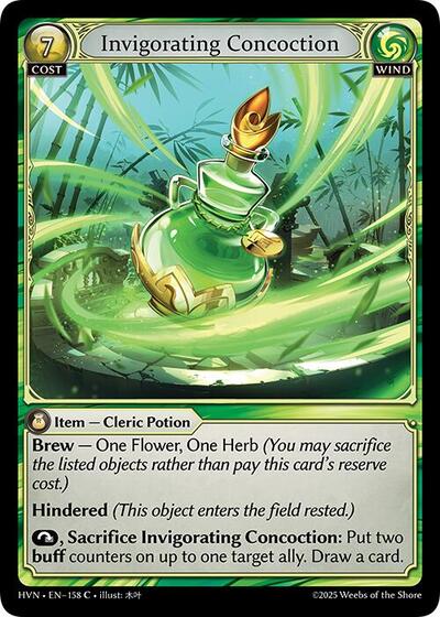 Invigorating Concoction - 158 - Common - Abyssal Heaven