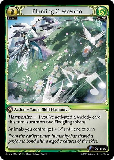 Pluming Crescendo - 165 - Uncommon - Abyssal Heaven