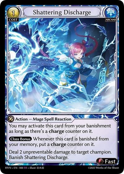 Shattering Discharge - 188 - Super Rare - Abyssal Heaven