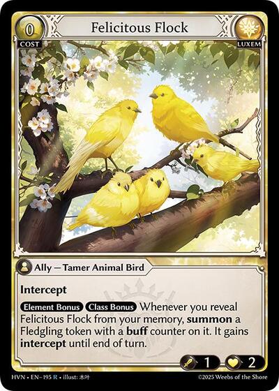 Felicitous Flock - 195 - Rare - Abyssal Heaven