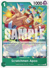 Scratchmen Apoo (Tournament Pack 2025 Vol. 2) - EB01-015 - Rare - One Piece Promotion Cards