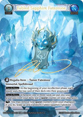 Fabled Sapphire Fatestone // Genbu, Black Tortoise - 021 - Collector Super Rare - Abyssal Heaven