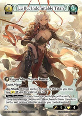 Lu Bu, Indomitable Titan // Lu Bu, Wrath Incarnate - 208 - Ultra Rare - Abyssal Heaven