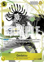 Gedatsu (Championship 2024 Top Player Pack Vol. 2) - OP05-102 - Rare - One Piece Promotion Cards