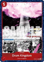 Drum Kingdom (Championship 2024 Top Player Pack Vol. 2) - OP08-020 - Common - One Piece Promotion Cards