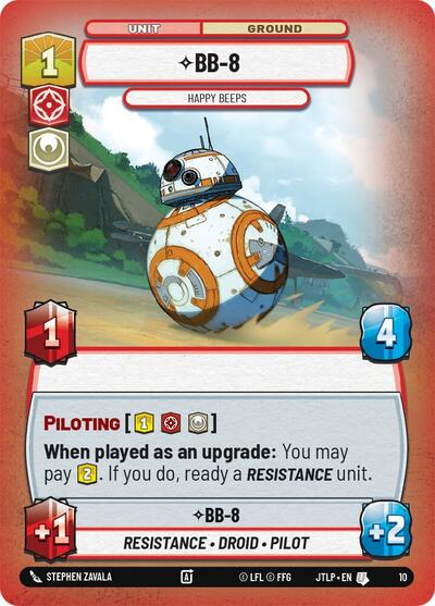 BB-8 - Happy Beeps - 10 - Uncommon - Jump to Lightspeed: Weekly Play Promos