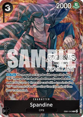Spandine (Offline Regional Finalist Card Set 2025 Vol.1) - EB01-043 - Rare - One Piece Promotion Cards