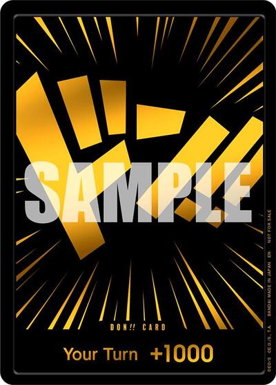 DON!! Card - Promo (Black and Gold) - One Piece Promotion Cards
