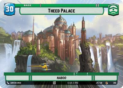 Theed Palace // X-Wing - 285 // T06 - Common (Hyperspace) - Jump to Lightspeed