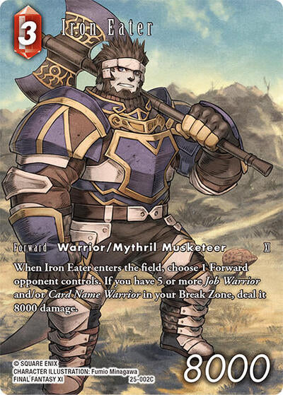 Iron Eater - 25-002C - Common (Full Art) - Tears of the Planet