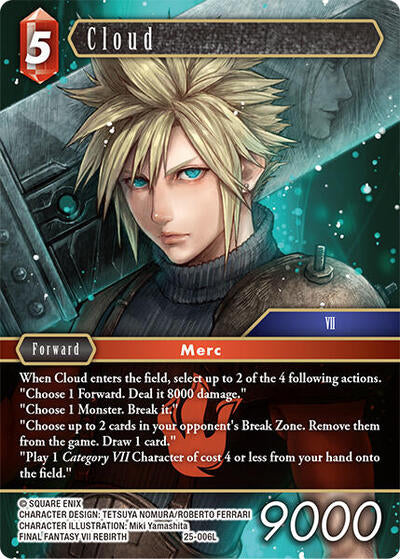 Cloud - 25-006L - Legend - Tears of the Planet