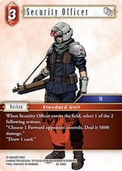 Security Officer - 25-008C - Common - Tears of the Planet
