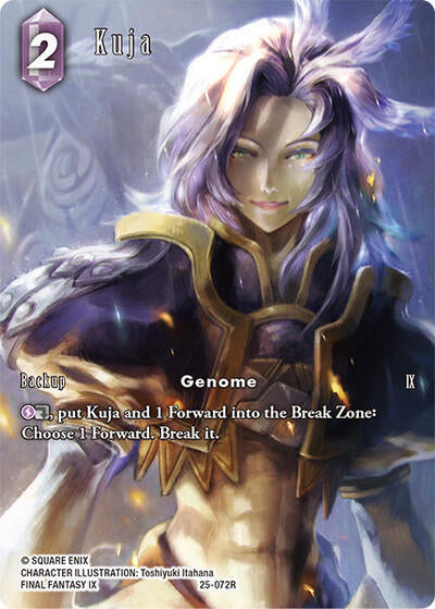 Kuja - 25-072R - Rare (Full Art) - Tears of the Planet
