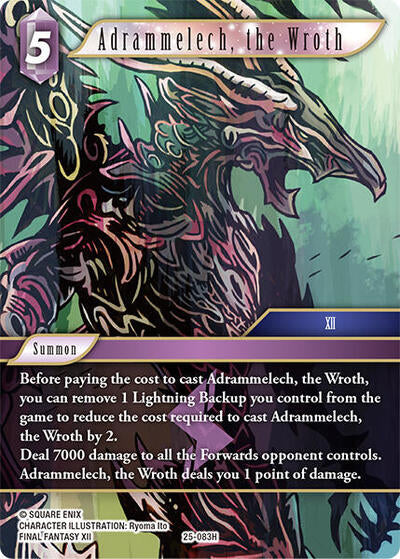 Adrammelech, the Wroth - 25-083H - Hero - Tears of the Planet