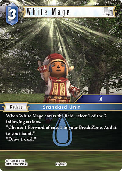 White Mage - 25-094C - Common - Tears of the Planet