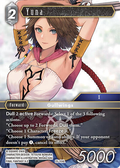 Yuna - 25-104L - Legend - Tears of the Planet