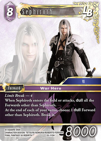 Sephiroth LB - 25-115H - Hero - Tears of the Planet
