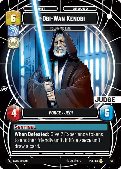 Obi-Wan Kenobi - Following Fate - 45 - Rare - Judge Promos