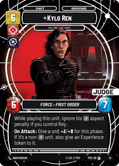 Kylo Ren - Killing the Past - 51 - Legendary - Judge Promos