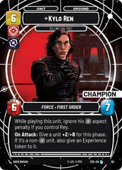 Kylo Ren - Killing the Past (Champion) - 50 - Legendary - Organized Play Promos