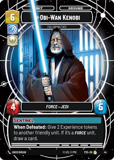 Obi-Wan Kenobi - Following Fate - 44 - Rare - Organized Play Promos